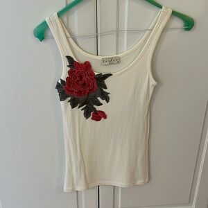 Embroidered Top Tank